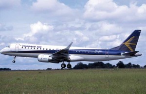 A Embraer E190 (Photo provided by Embraer) 