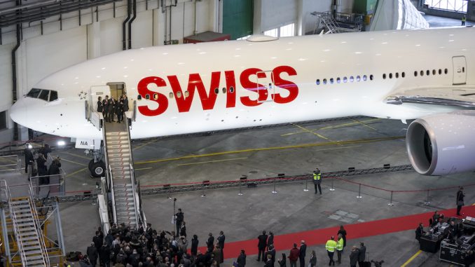 swiss air b777 fleet list