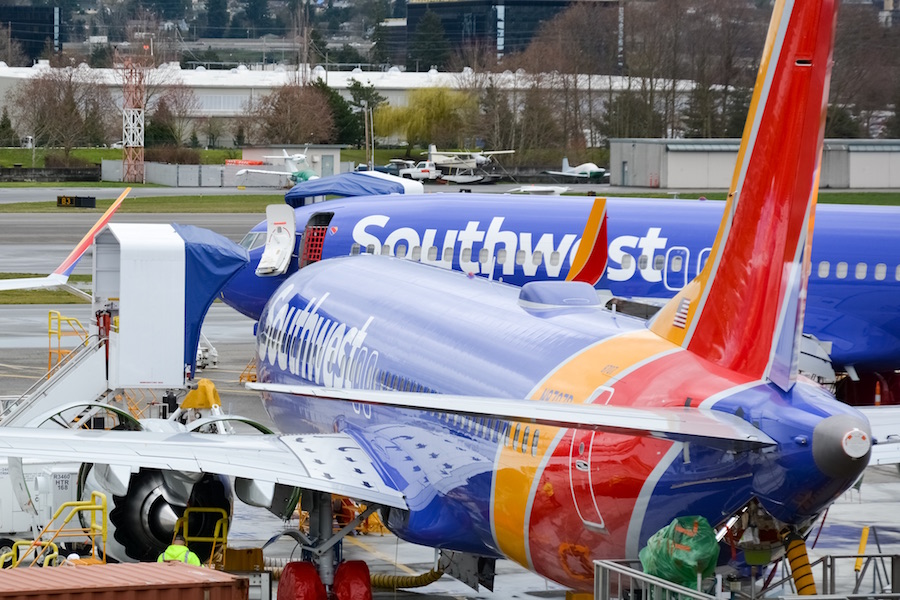 Southwest aircraft.