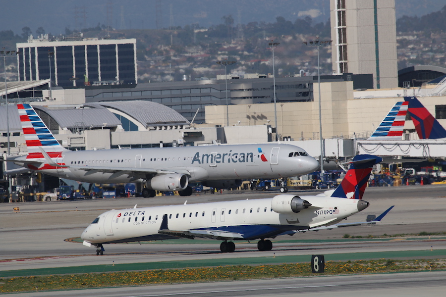Aircraft at LAX