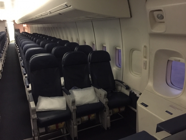 Main cabin seating on Delta's 747 (Photo: AirlineGeeks | Albert Kuan)