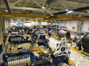 Boeing's aft-body section facility in North Charleston, South Carolina.