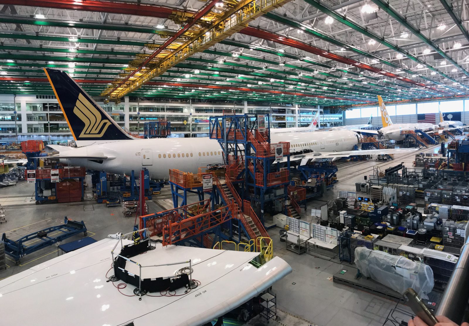 787 assembly line