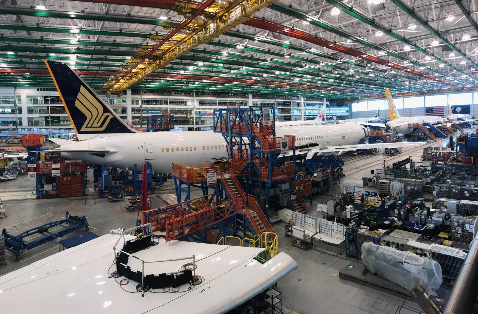 787 assembly line