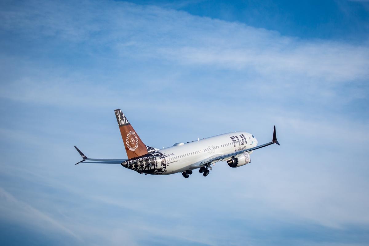 Fiji Airways is the first South Pacific airline to take delivery of a MAX aircraft.