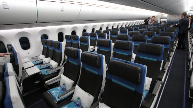 Westjet Plane Seating Chart