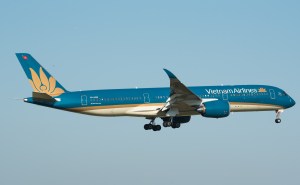 A Vietnam Airlines A350-900 in Seoul
