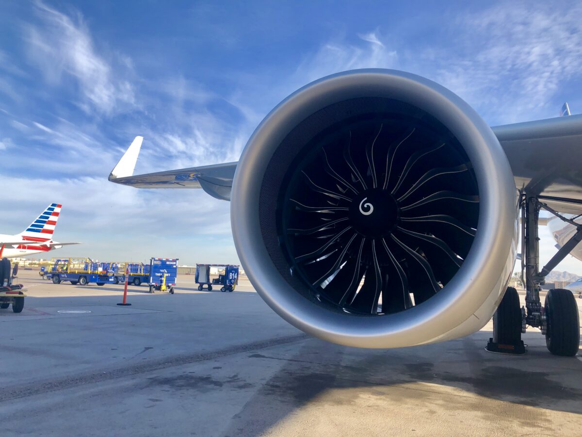 The LEAP-1A engine on American's A321neo (Photo: AirlineGeeks | Ryan Ewing)