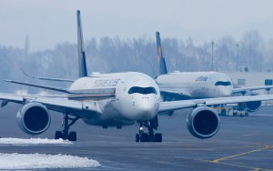 A350 aircraft in Munich. (Photo: AirlineGeeks | Fabian Behr)