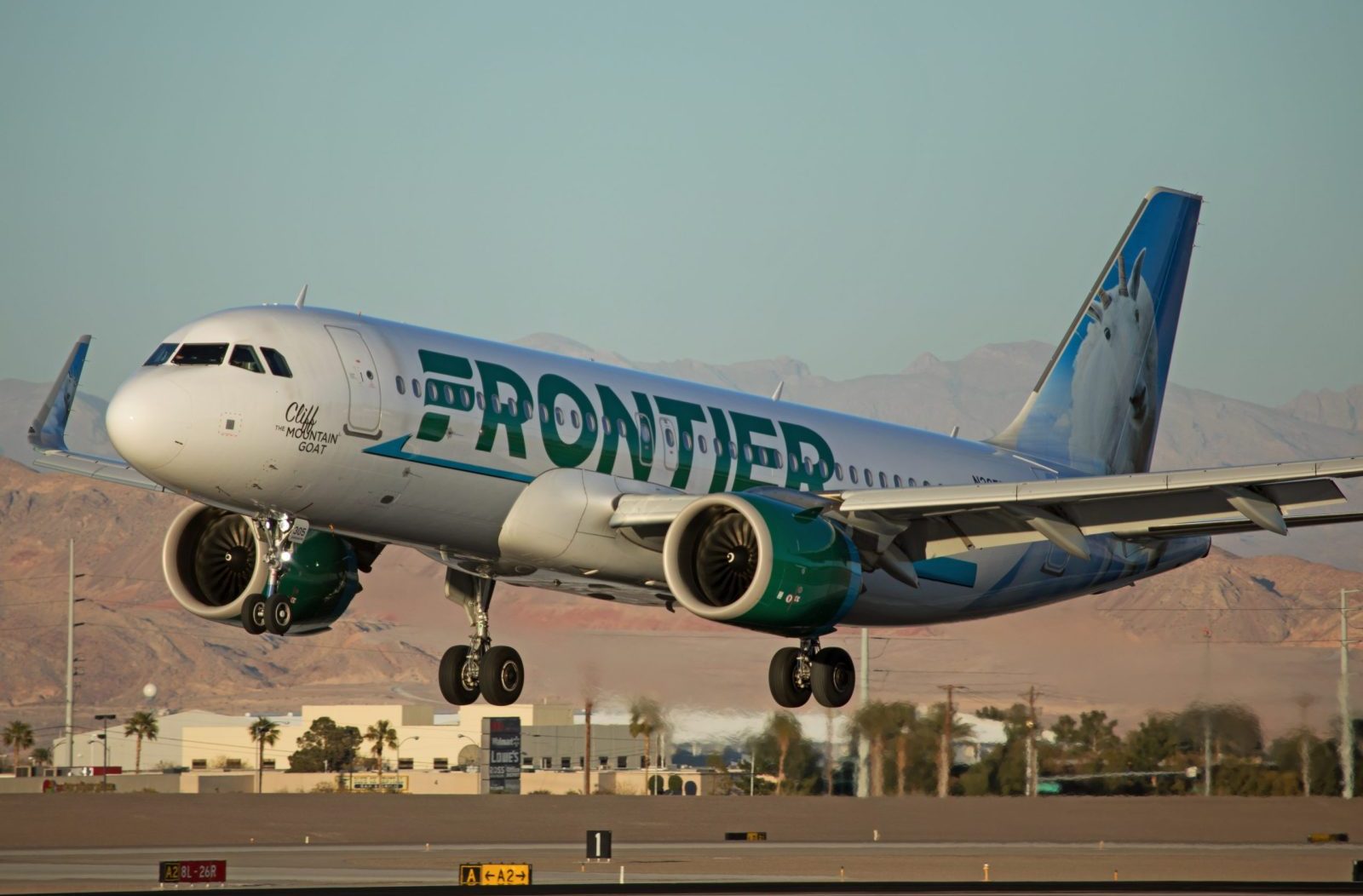 Frontier A320neo jet