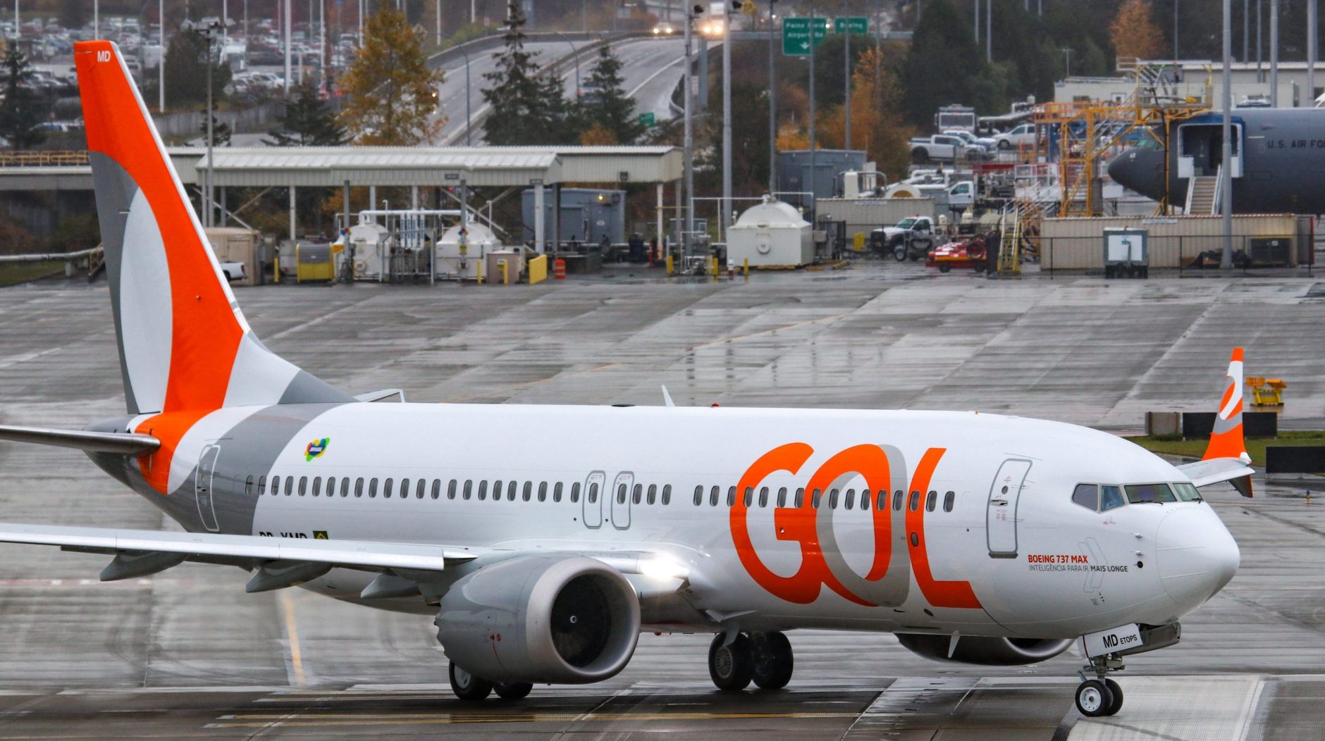 A GOL 737 MAX. (Photo: AirlineGeeks | Katie Zera)