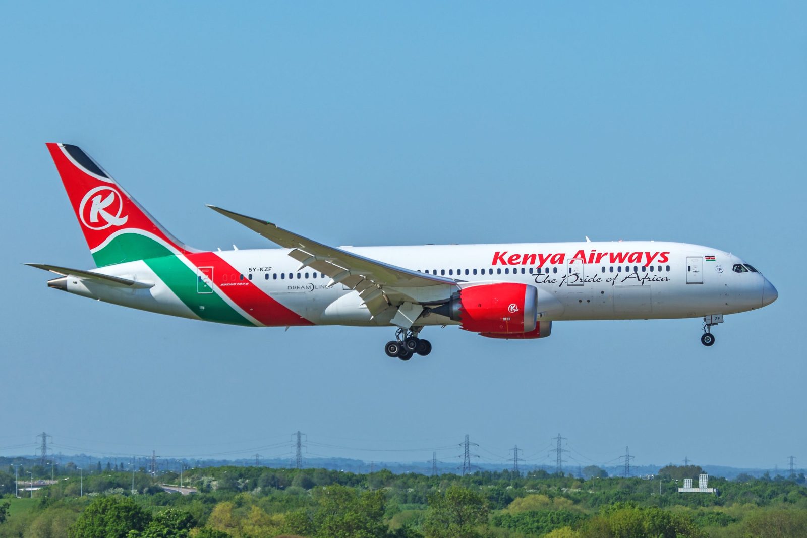 Kenya Airways B787-8 LHR William Derrickson