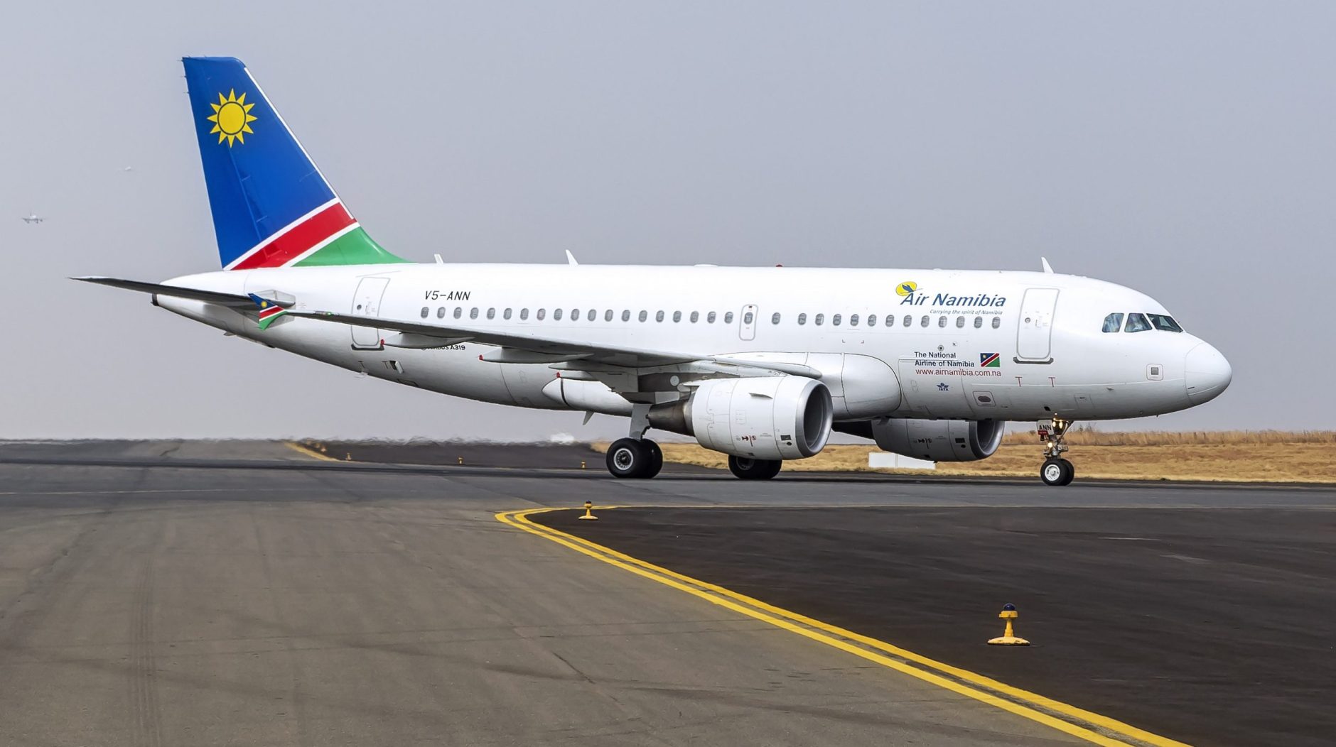 An Air Namibia Airbus A319-100 (Photo: Air Namibia)