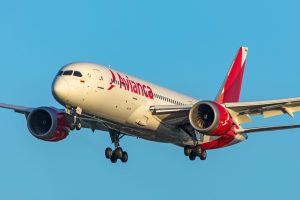 An Avianca 787 Dreamliner.