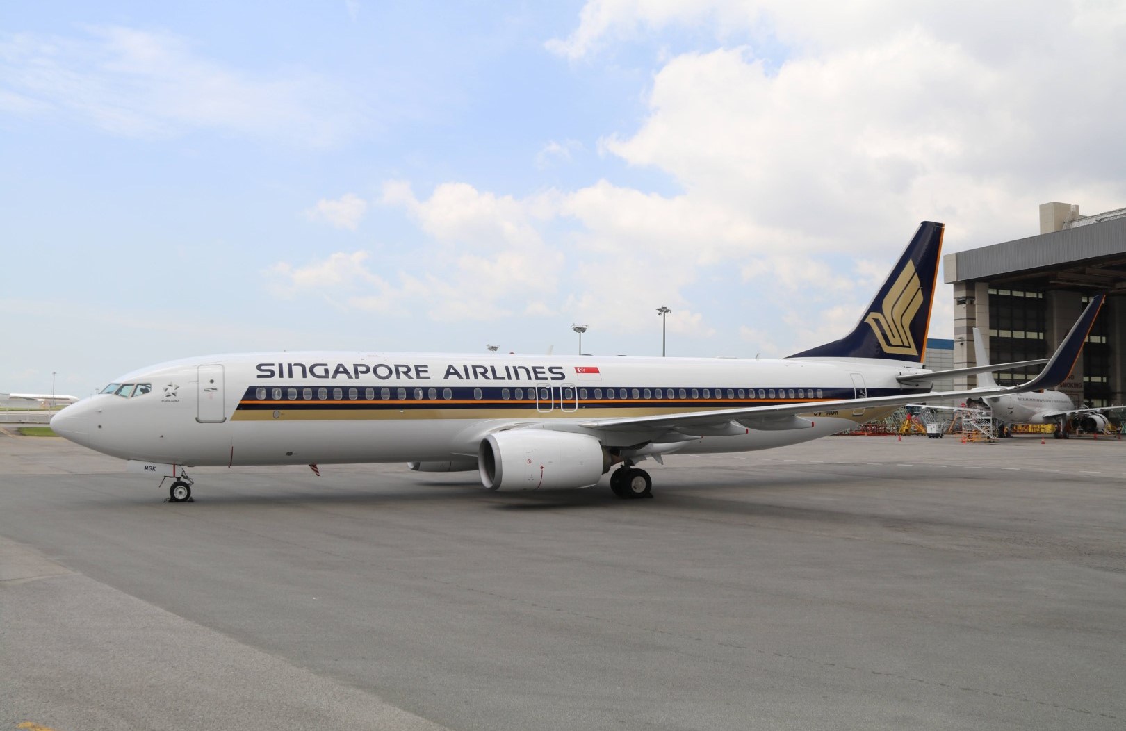 A Singapore Airlines Boeing 737-800 (Photo: Singapore Airlines)