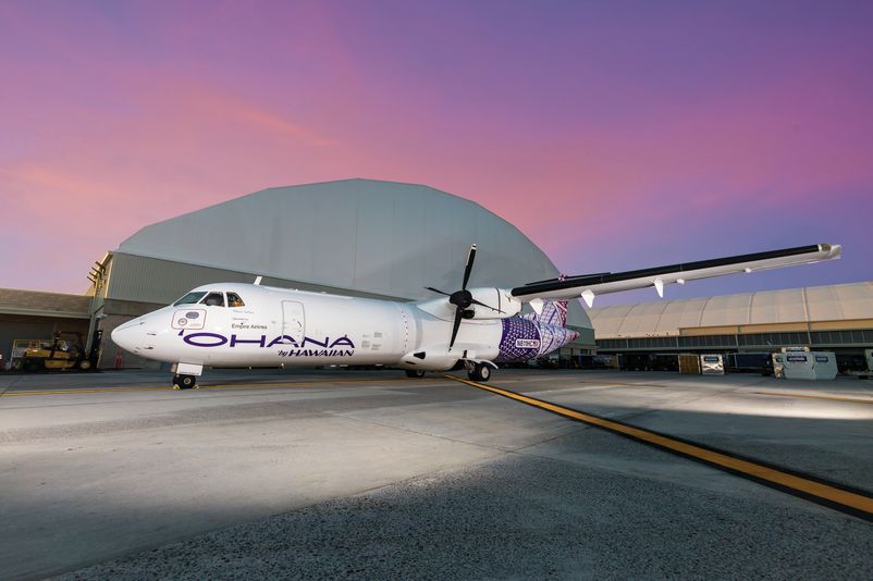 'Ohana by Hawaiian's ATR-42 (Photo: Hawaiian Airlines)