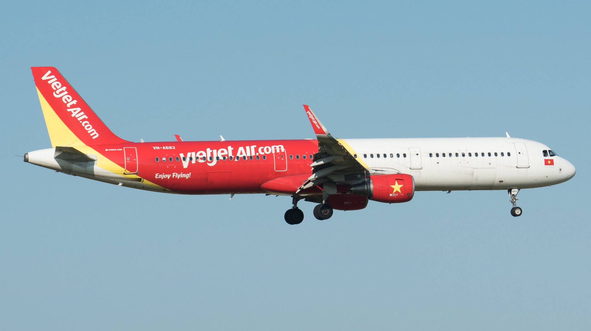 A VietJet Airbus A321