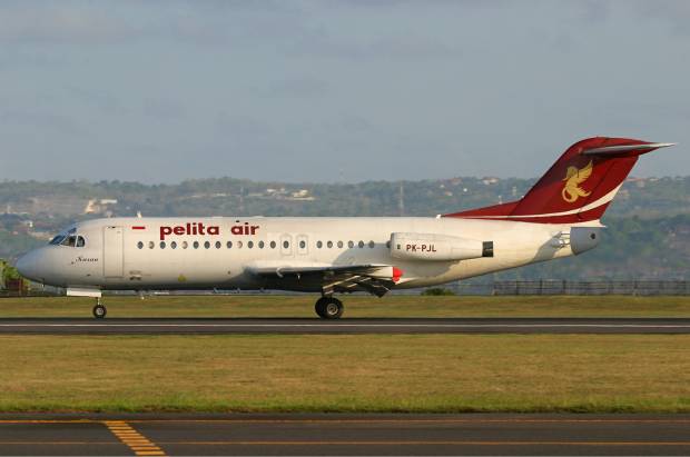 Pelita Air Fokker 28