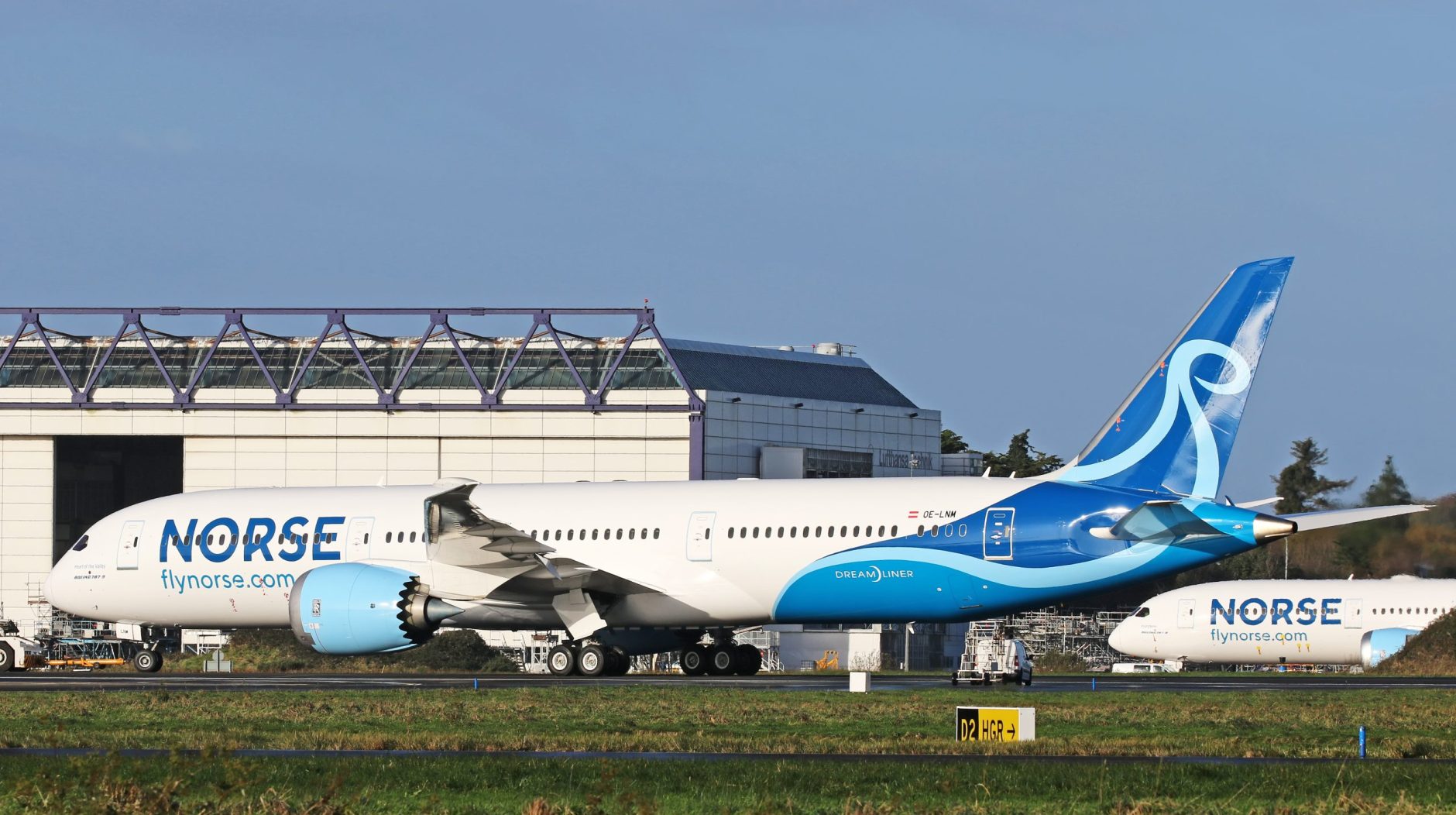 Norse Atlantic Airways Boeing 787-9 Dreamliner.