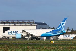 Norse Atlantic Airways Boeing 787-9 Dreamliner.