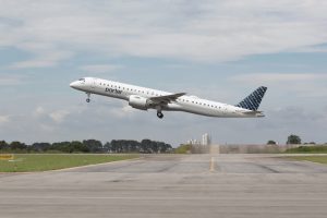 Porter Airlines' Embraer 195-E2. (Photo: Embraer)