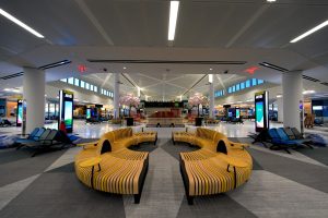 Terminal A at Newark Liberty International Airport.