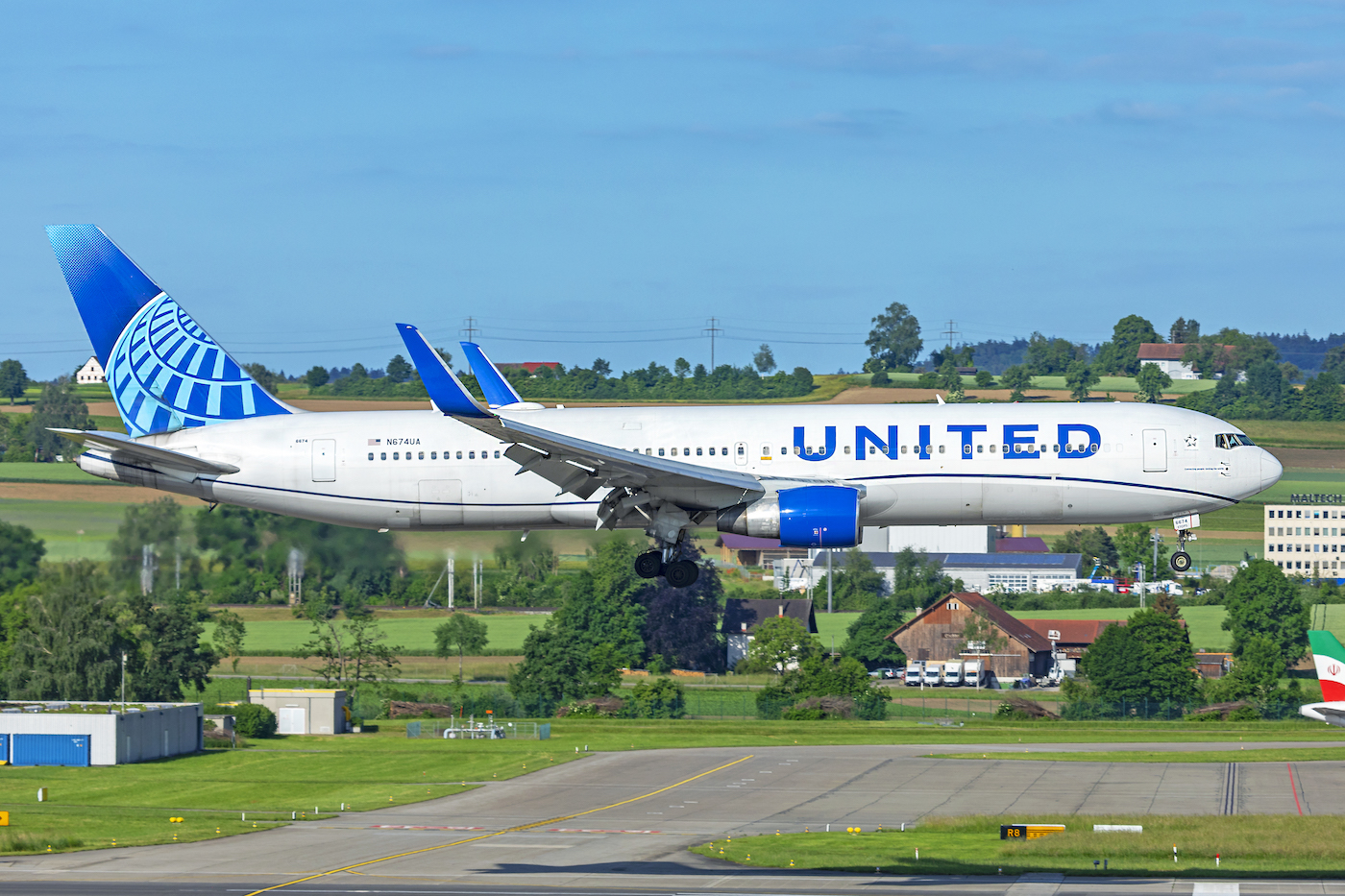 A United 767-300.