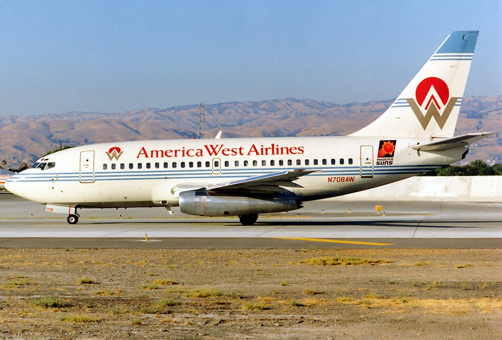 An America West 737