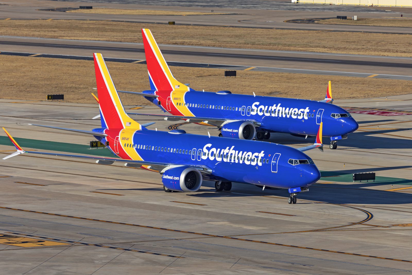 Southwest 737 MAX jets
