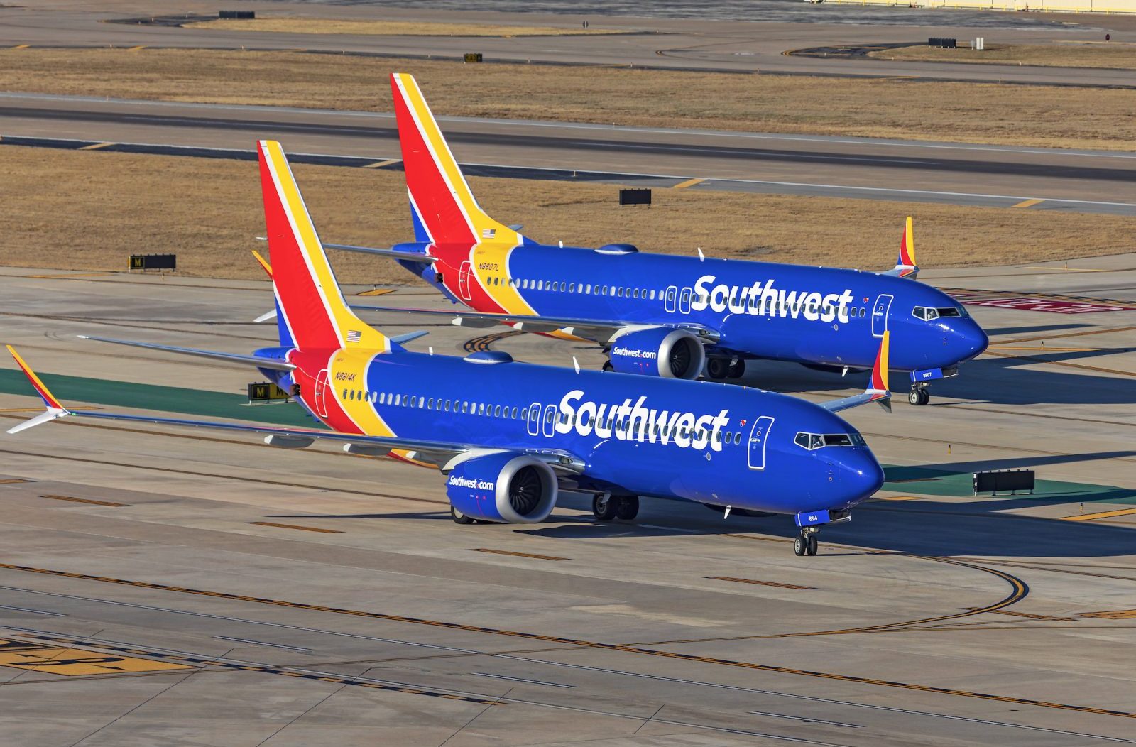 Southwest 737 MAX jets