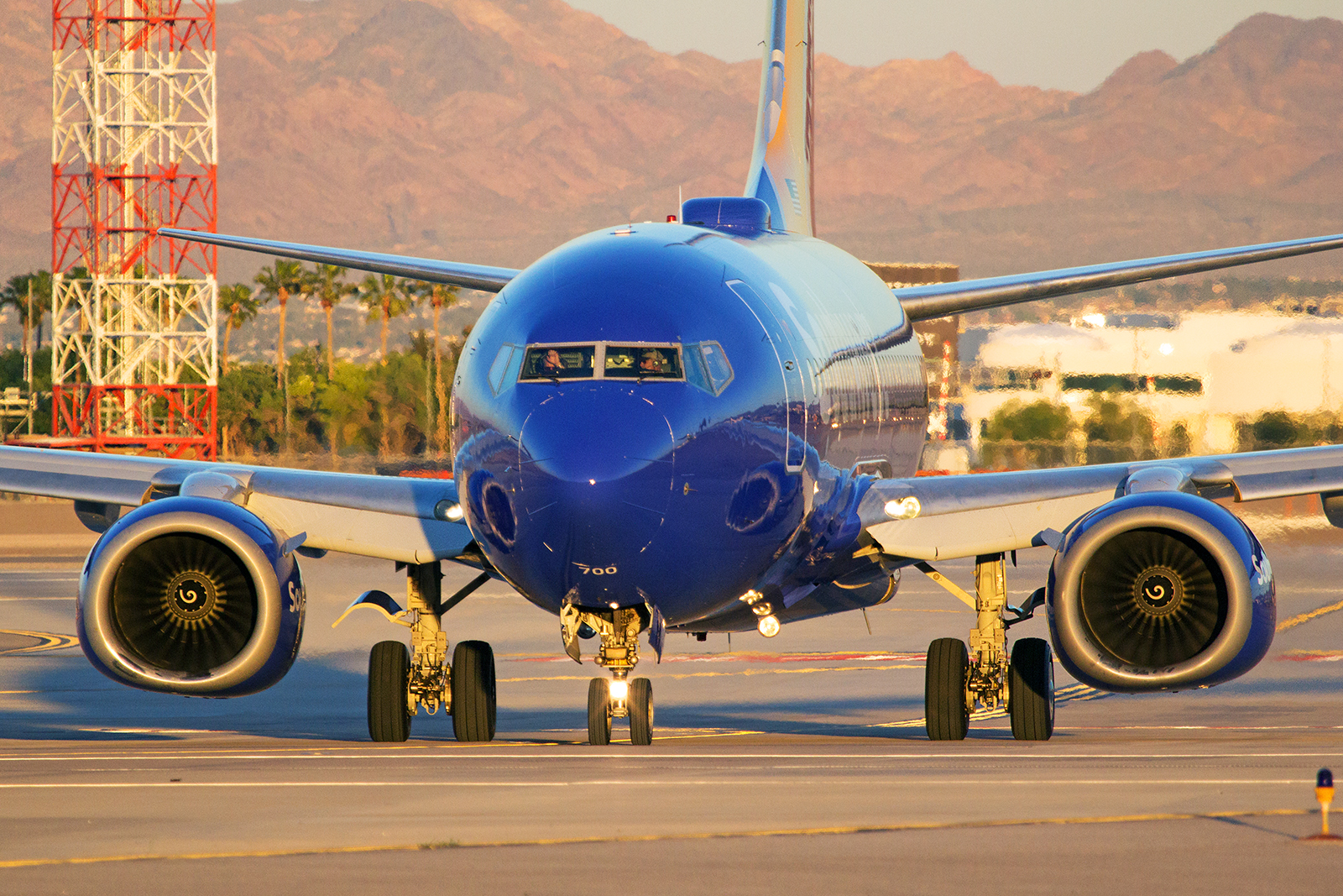 A Southwest 737 aircraft