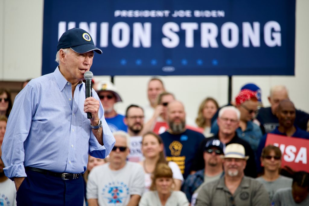 U.s.,President,Joseph,Biden,Speaks,As,He,Kicks,Off,The