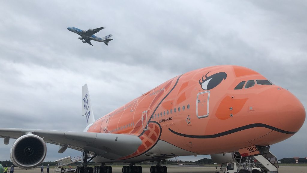 Livery of the Week: ANA's “FLYING HONU” Airbus A380s