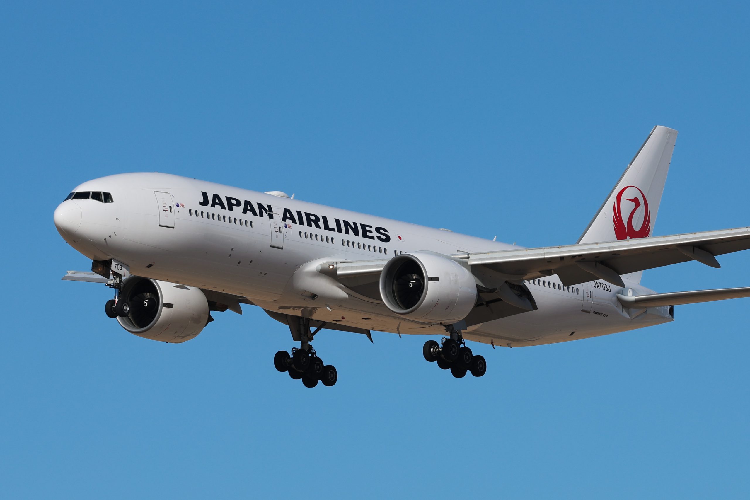 JAL嵐JET Boeing 777-200 1:200 JAL 嵐 JET 1/200 - メルカリ