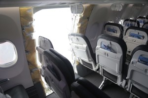 Damage on Alaska flight 1282