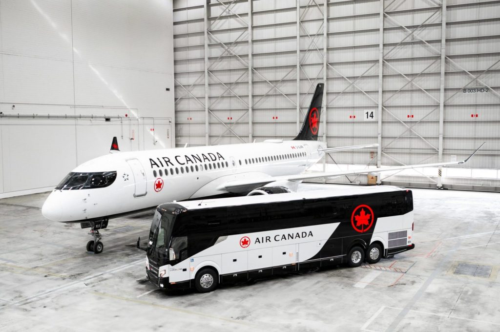 Air Canada Adds New Bus Route | AirlineGeeks.com
