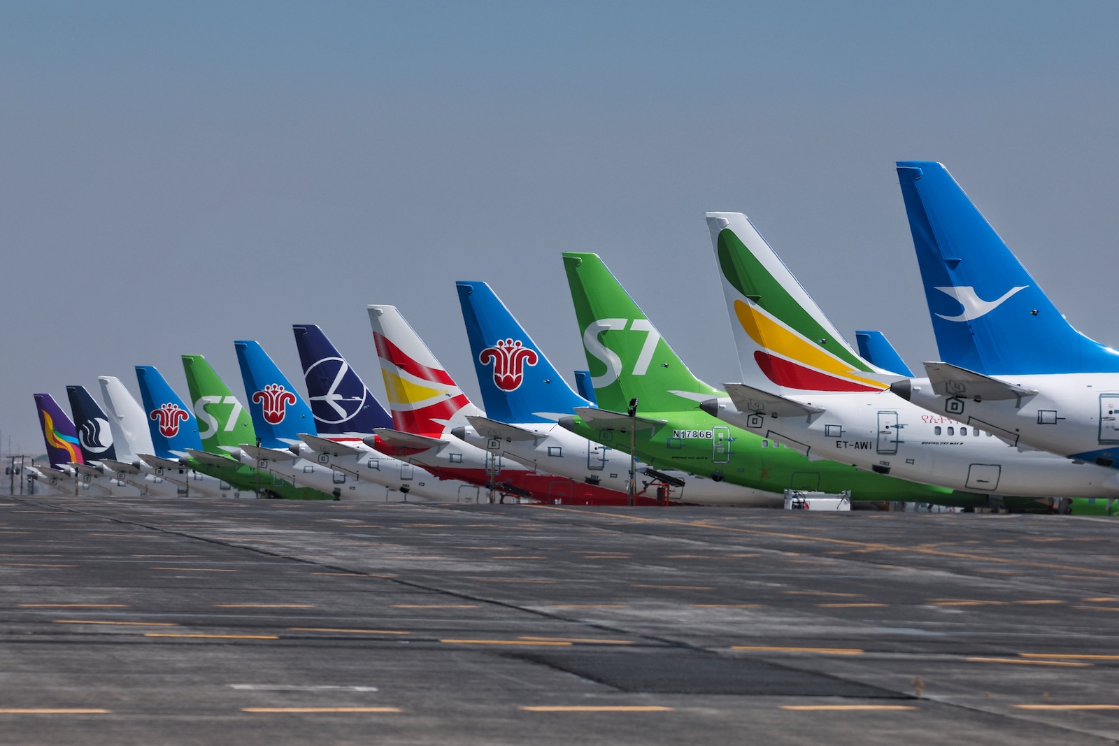 Multiple aircraft