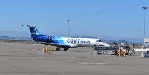 A Contour aircraft in Oakland.