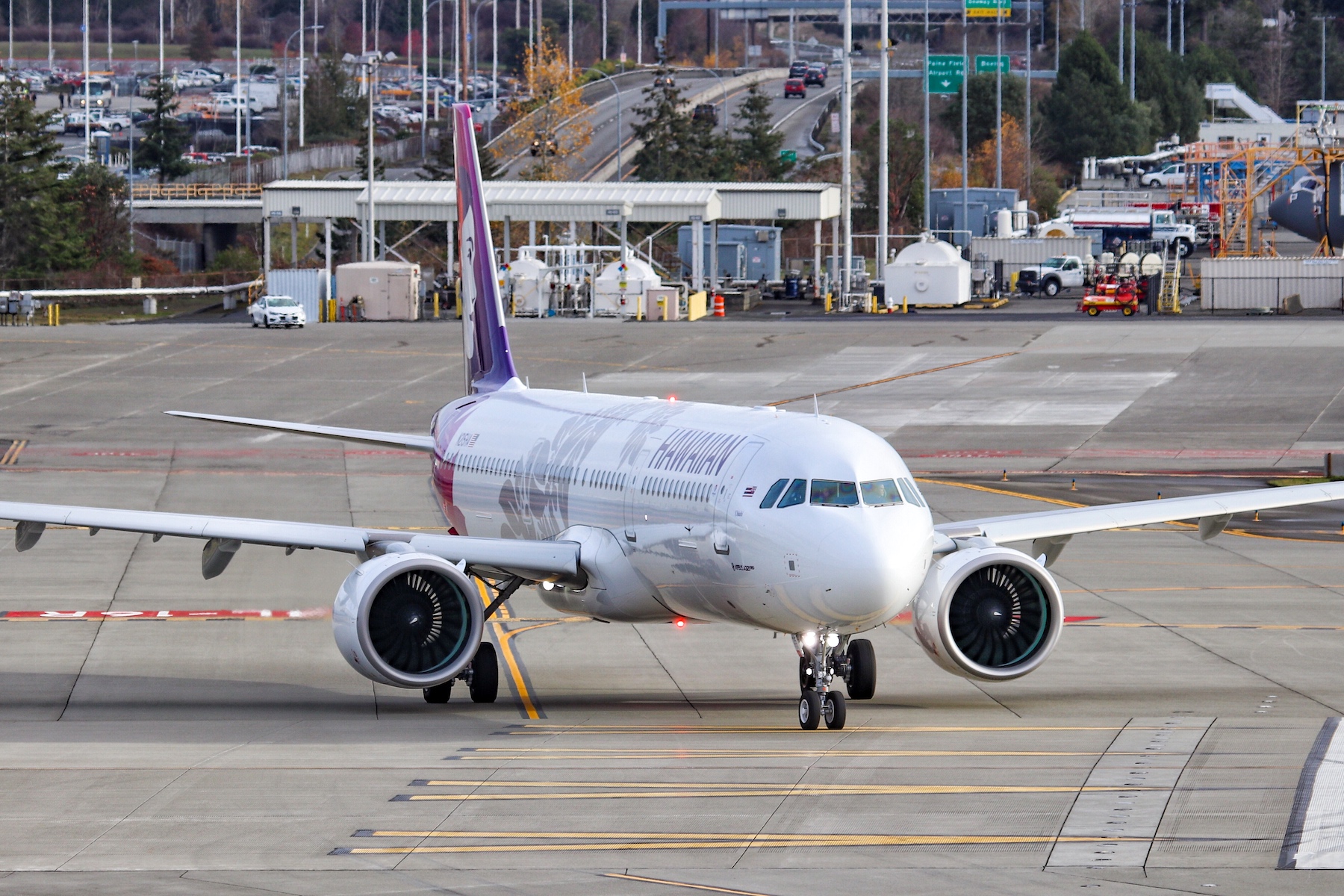 Hawaiian A321neo aircraft