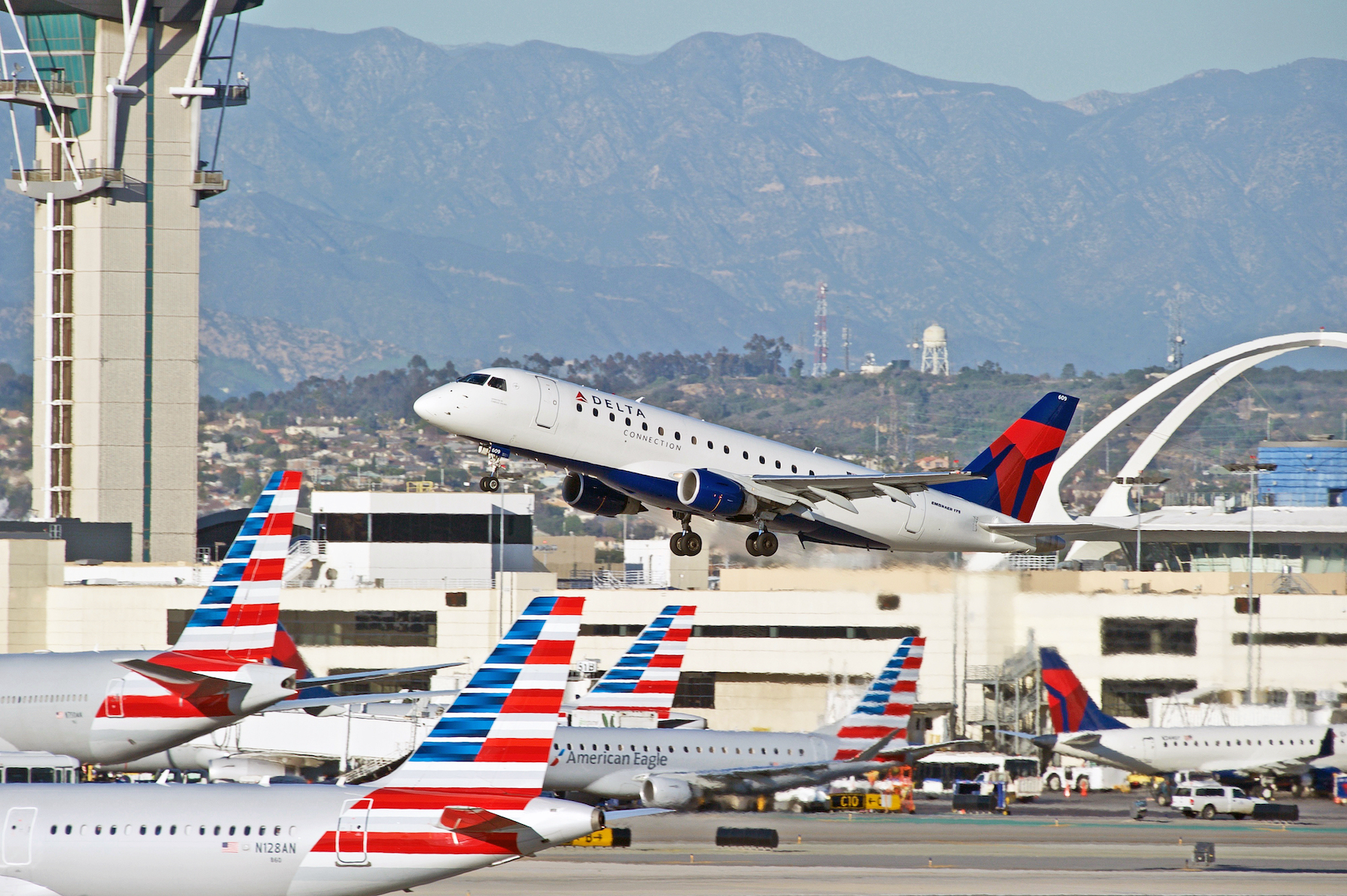 Aircraft at LAX