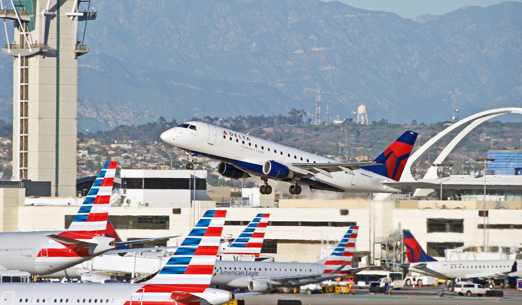 Aircraft at LAX