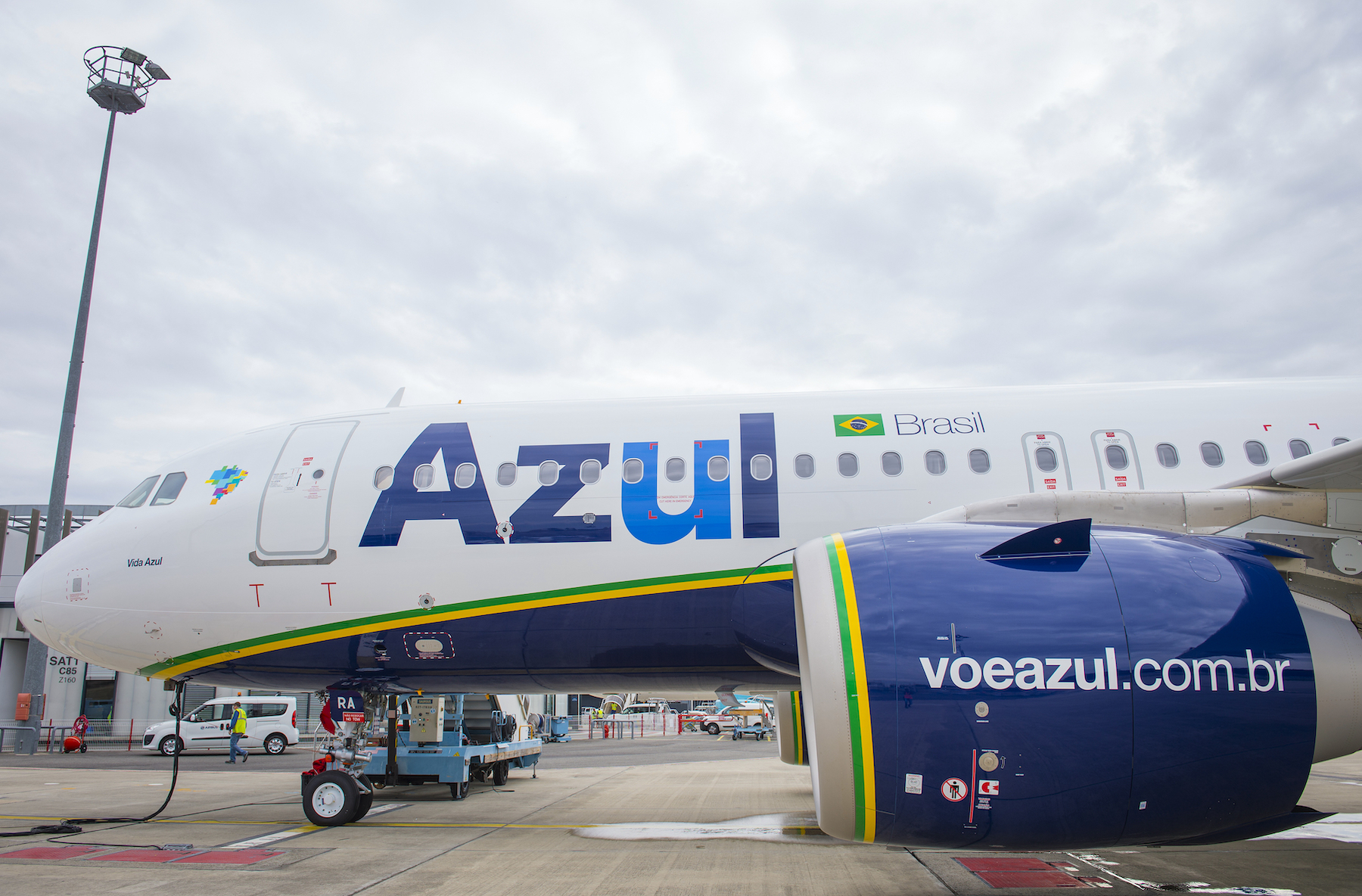 An Azul Airbus A320neo aircraft. (Photo: Airbus)