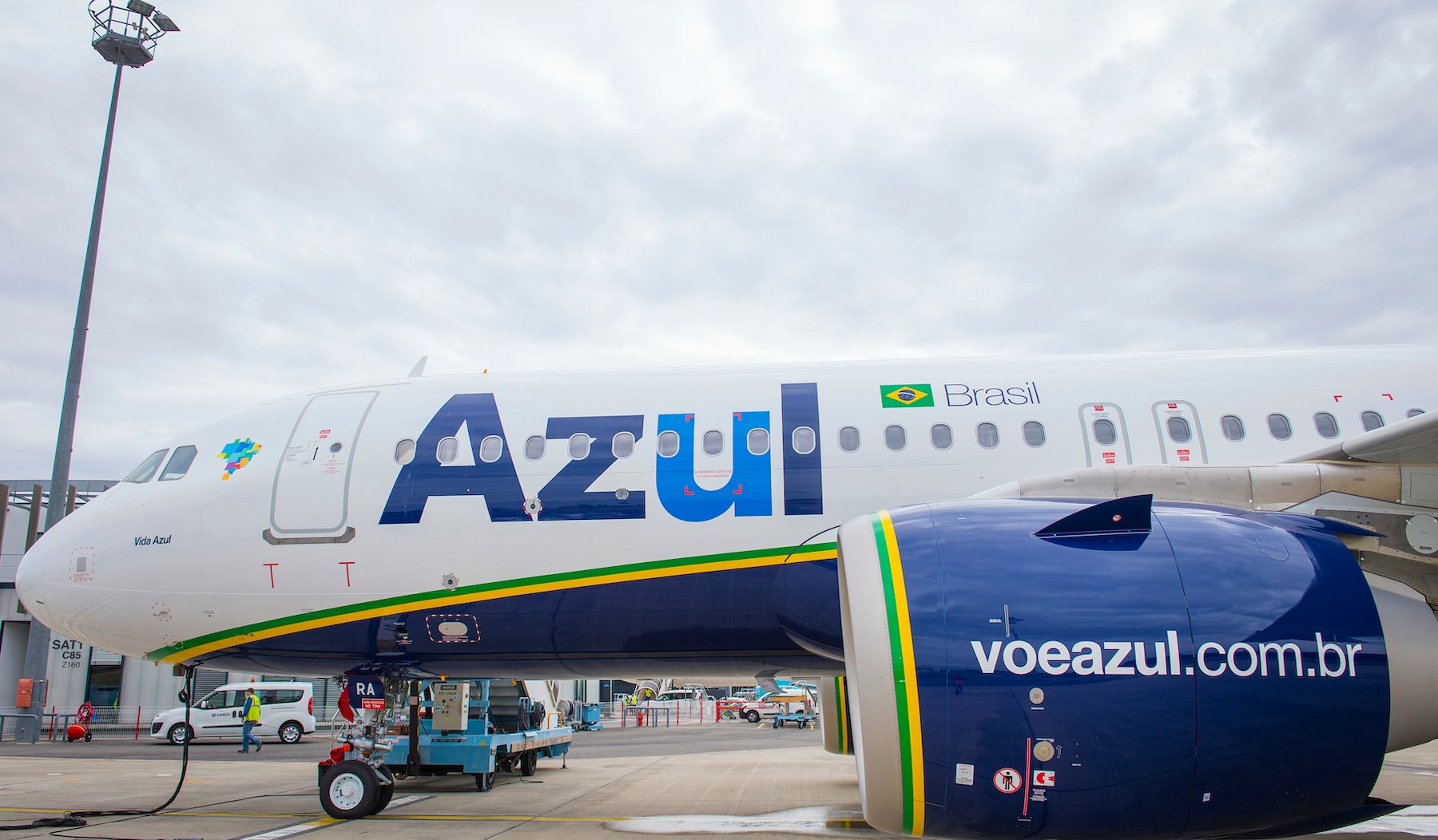 An Azul Airbus A320neo aircraft. (Photo: Airbus)
