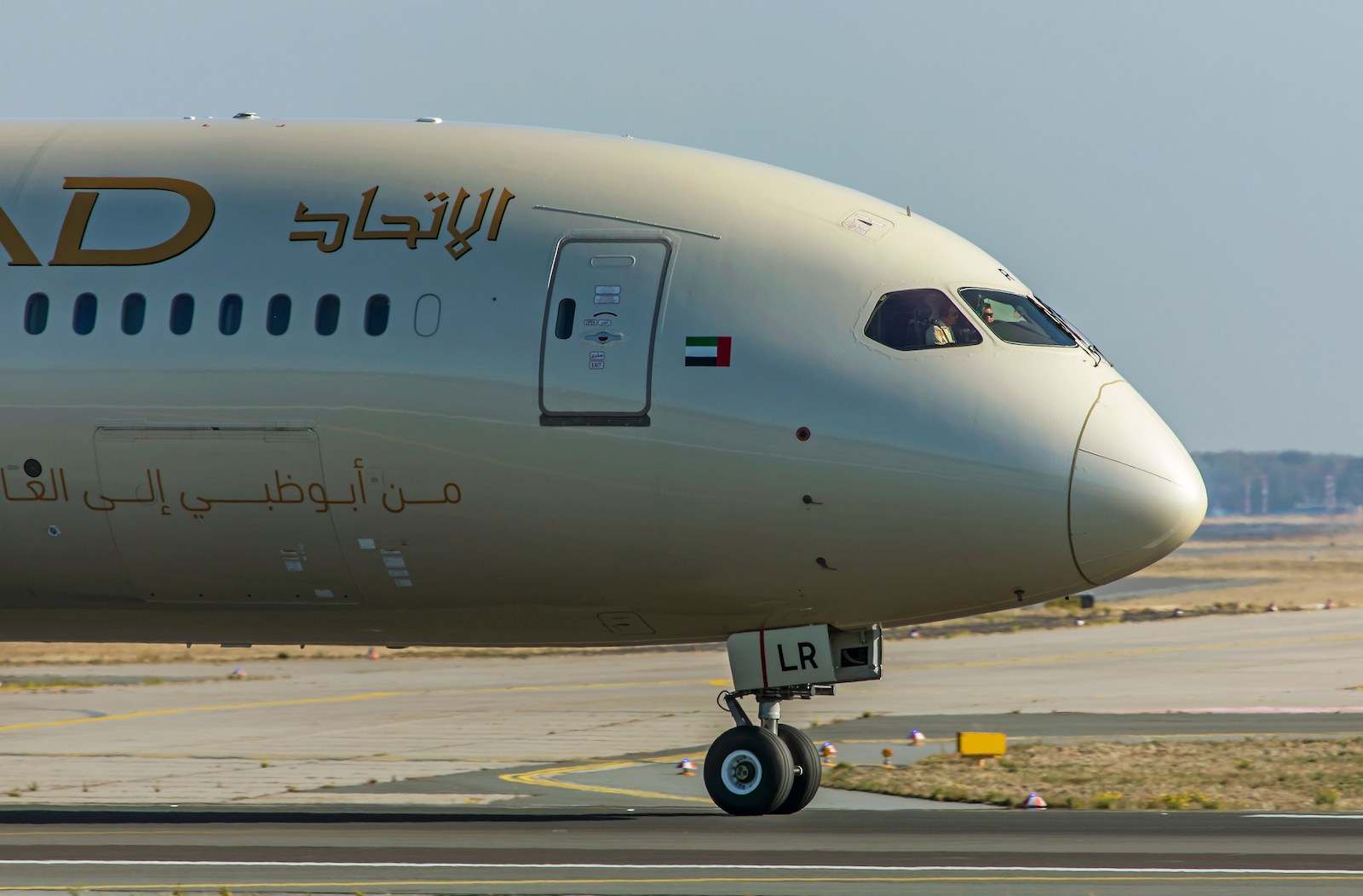 An Etihad Airways Boeing 787-9 Dreamliner