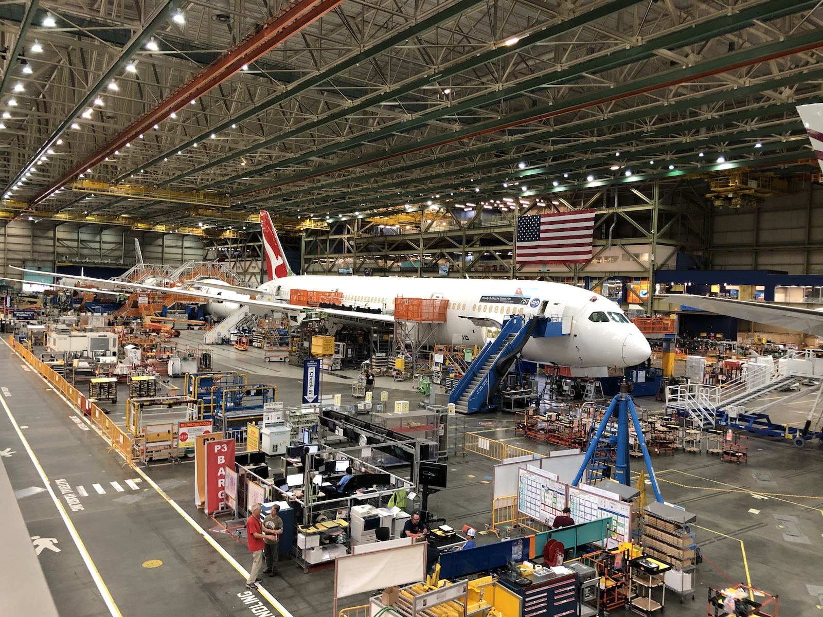 787 assembly line