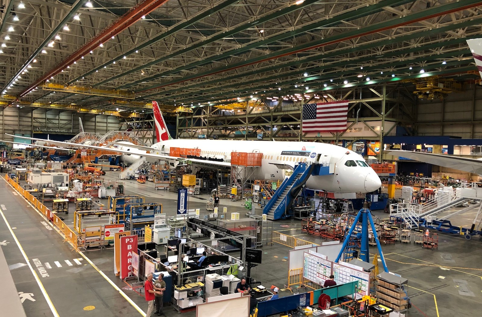 787 assembly line