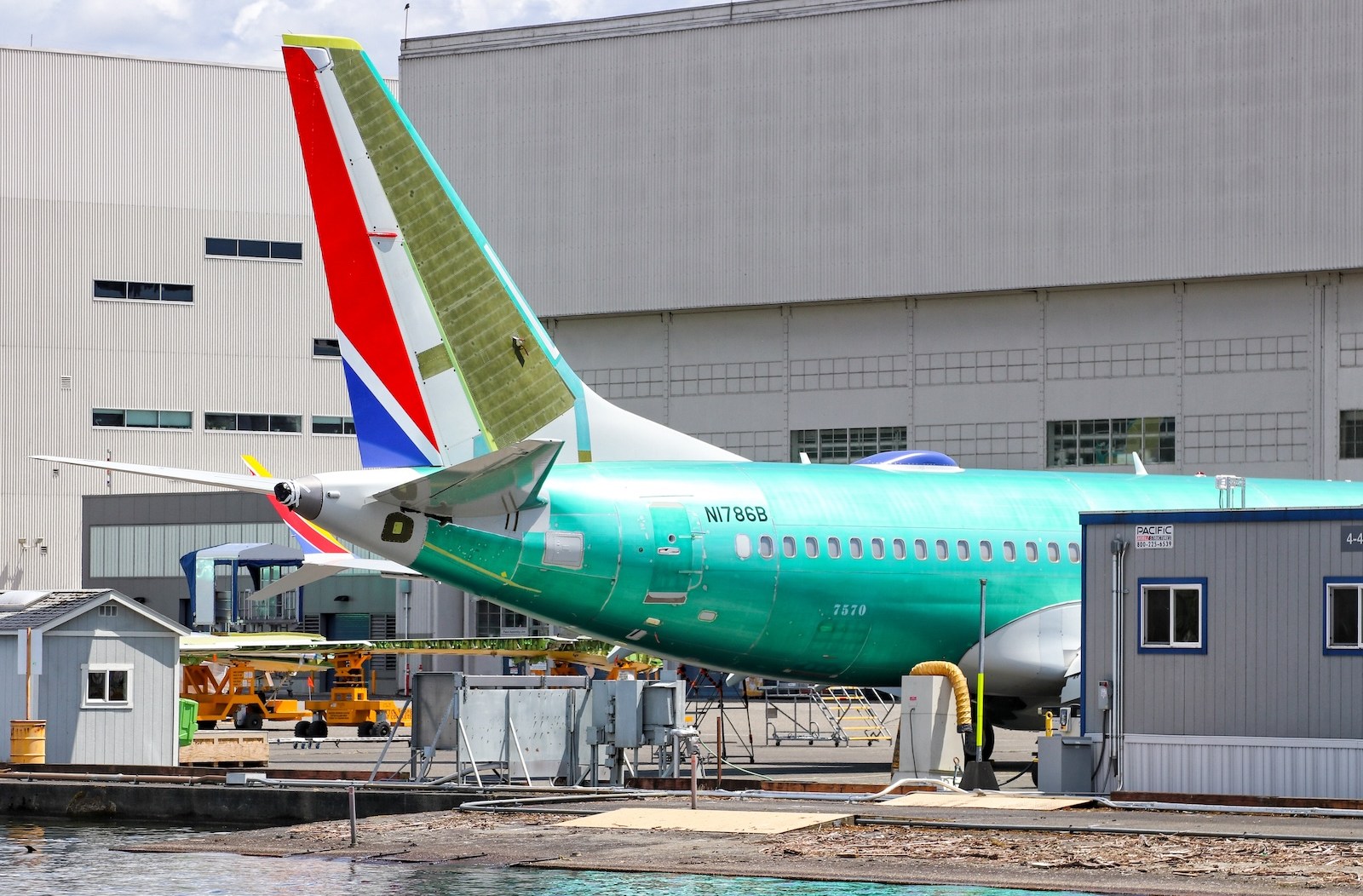 Boeing 737 MAX tail