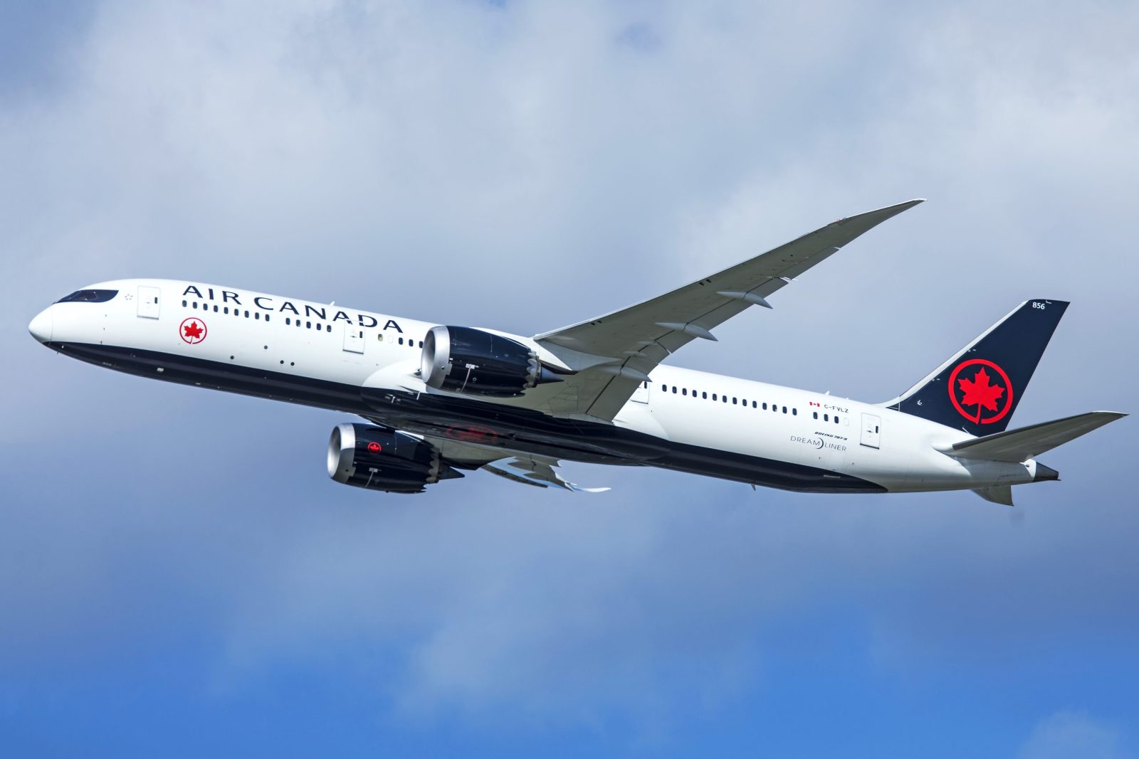 An Air Canada 787