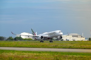 Emirates A350-900 aircraft