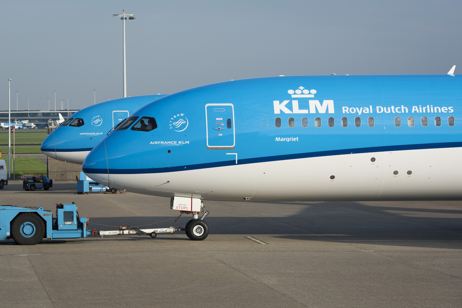 A KLM Boeing 787